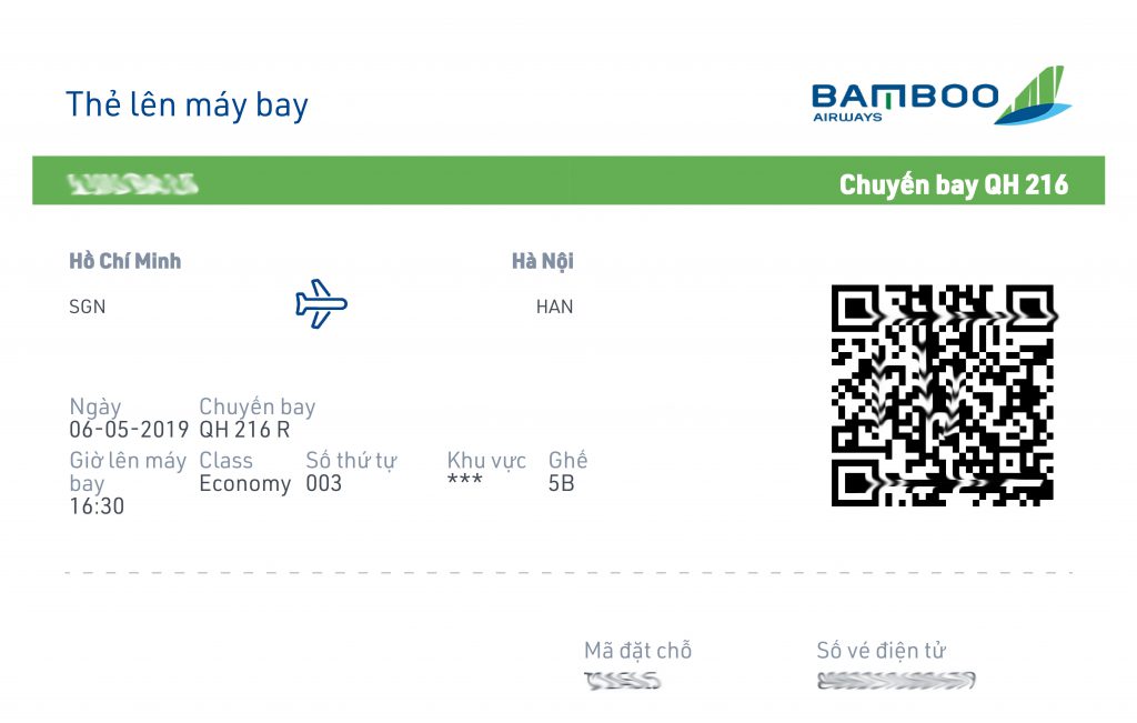 HƯỚNG DẪN CHECK IN ONLINE BAMBOO AIRWAYS
